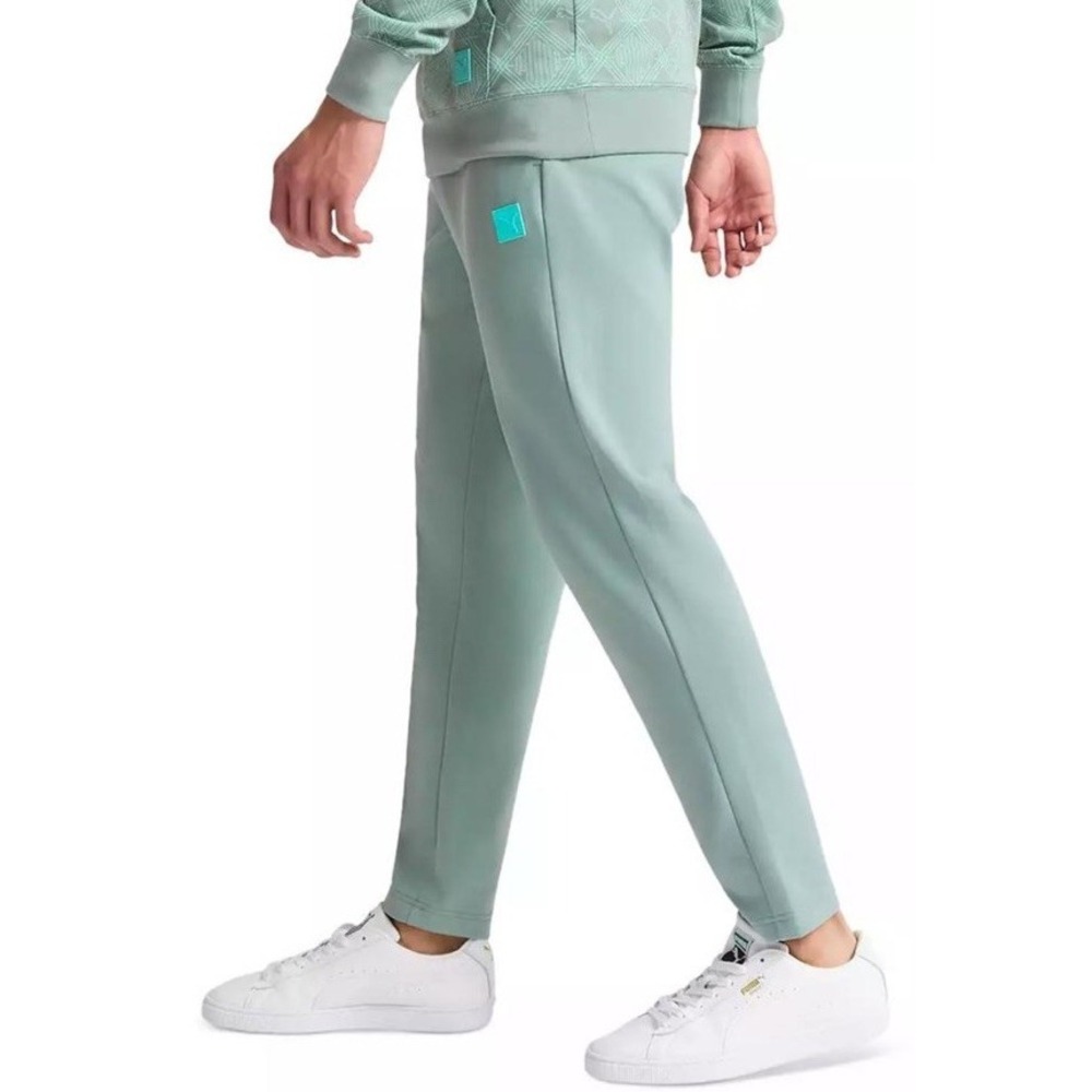 Puma 687983 30 ESS‎ Logomania Pant CL Color green moon vert moon Men Size Small